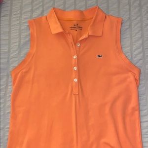 Vineyard Vines Technical Sleeveless Golf Polo